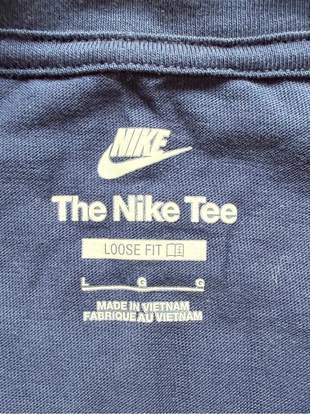 Nike Navy Year of the Tiger 2022 Short-Sleeve Tee with Orange Tiger Graphic
